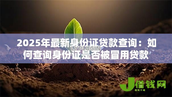 2025年最新身份证贷款查询:如何查询身份证是否被冒用贷款 2025年最新身份证贷款查询:如何查询身份证是否被冒用贷款