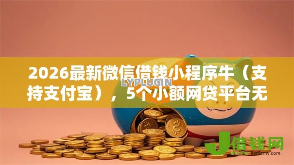 2026最新微信借钱小程序牛（支持支付宝），5个小额网贷平台无私分享