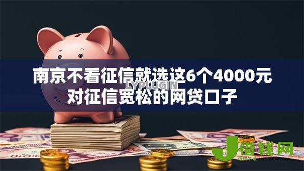南京不看征信就选这6个4000元对征信宽松的网贷口子 南京不看征信就选这6个4000元对征信宽松的网贷口子