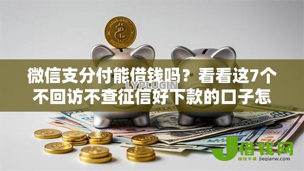 微信支分付能借钱吗？看看这7个不回访不查征信好下款的口子怎么样