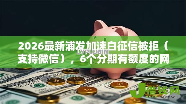 2026最新浦发加速白征信被拒（支持微信），6个分期有额度的网贷软件无私分享