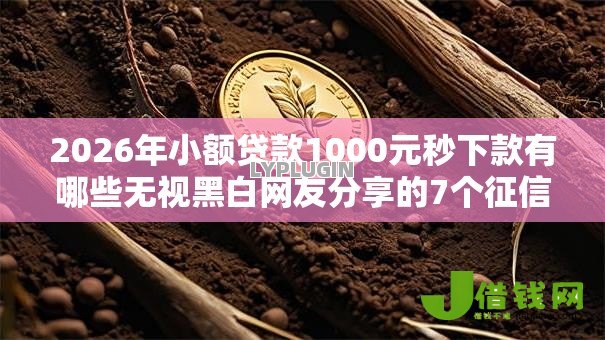 2026年小额贷款1000元秒下款有哪些无视黑白网友分享的7个征信花手机上太高利息贷款软件我觉得不错! 2026年小额贷款1000元秒下款有哪些无视黑白网友分享的7个征信花手机上太高利息贷款软件我觉得不错!