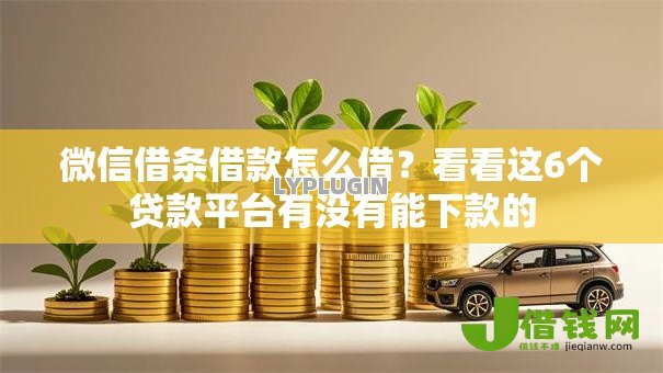 微信借条借款怎么借?看看这6个贷款平台有没有能下款的 微信借条借款怎么借?看看这6个贷款平台有没有能下款的