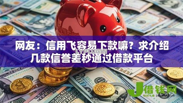 网友：信用飞容易下款嘛？求介绍几款信誉差秒通过借款平台