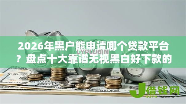 2026年黑户能申请哪个贷款平台?盘点十大靠谱无视黑白好下款的口子 2026年黑户能申请哪个贷款平台?盘点十大靠谱无视黑白好下款的口子