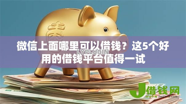 微信上面哪里可以借钱？这5个好用的借钱平台值得一试
