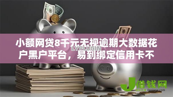 小额网贷8千元无视逾期大数据花户黑户平台，易到绑定信用卡不通过的8个平台介绍