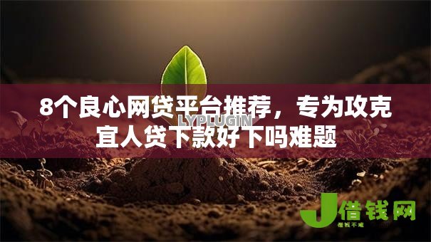 8个良心网贷平台推荐，专为攻克宜人贷下款好下吗难题