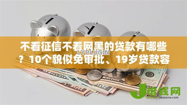 不看征信不看网黑的贷款有哪些?10个貌似免审批、19岁贷款容易过审批的口子合集 不看征信不看网黑的贷款有哪些?10个貌似免审批、19岁贷款容易过审批的口子合集