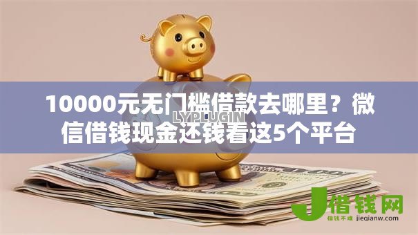 10000元无门槛借款去哪里？微信借钱现金还钱看这5个平台