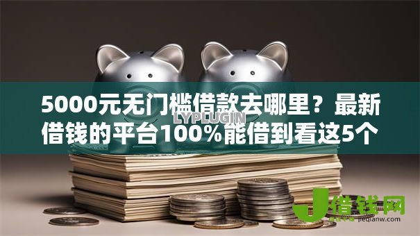 5000元无门槛借款去哪里？最新借钱的平台100%能借到看这5个平台