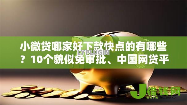小微贷哪家好下款快点的有哪些?10个貌似免审批、中国网贷平台排名不分先后合集 小微贷哪家好下款快点的有哪些?10个貌似免审批、中国网贷平台排名不分先后合集