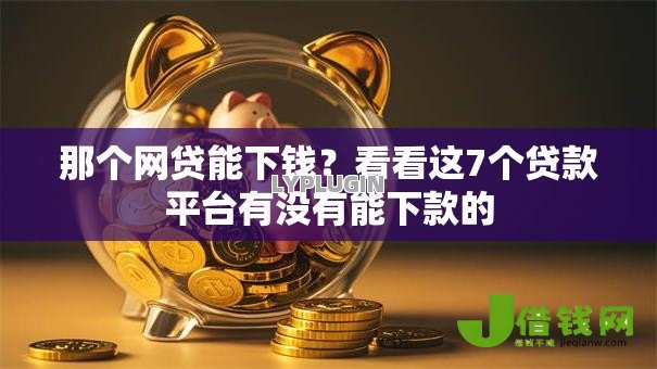 那个网贷能下钱?看看这7个贷款平台有没有能下款的 那个网贷能下钱?看看这7个贷款平台有没有能下款的
