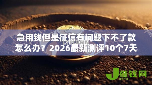 急用钱但是征信有问题下不了款怎么办?2026最新测评10个7天贷款平台 急用钱但是征信有问题下不了款怎么办?2026最新测评10个7天贷款平台