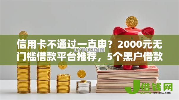 信用卡不通过一直申？2000元无门槛借款平台推荐，5个黑户借款平台容易通过审核盘点
