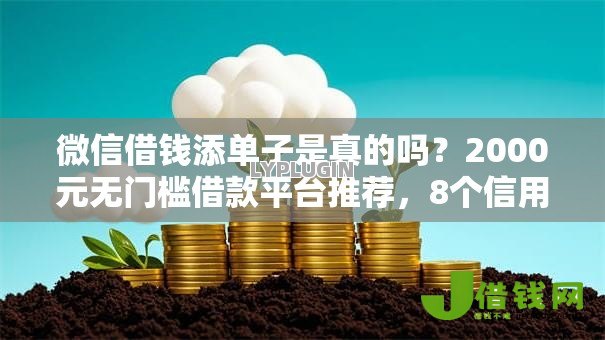微信借钱添单子是真的吗?2000元无门槛借款平台推荐,8个信用飞类似的口子盘点 微信借钱添单子是真的吗?2000元无门槛借款平台推荐,8个信用飞类似的口子盘点