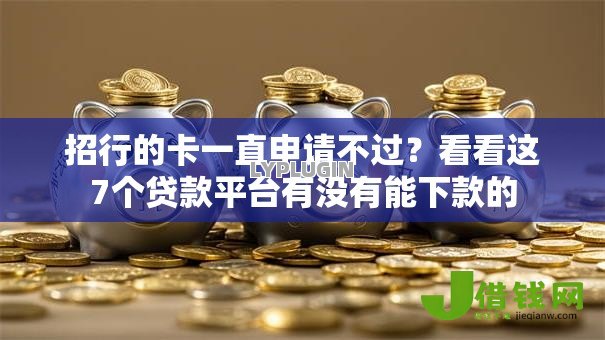 招行的卡一直申请不过？看看这7个贷款平台有没有能下款的