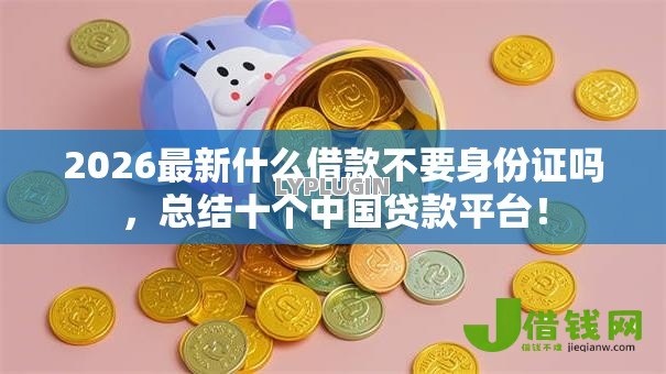 2026最新什么借款不要身份证吗，总结十个中国贷款平台！