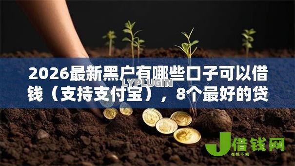2026最新黑户有哪些口子可以借钱（支持支付宝），8个最好的贷款平台无私分享