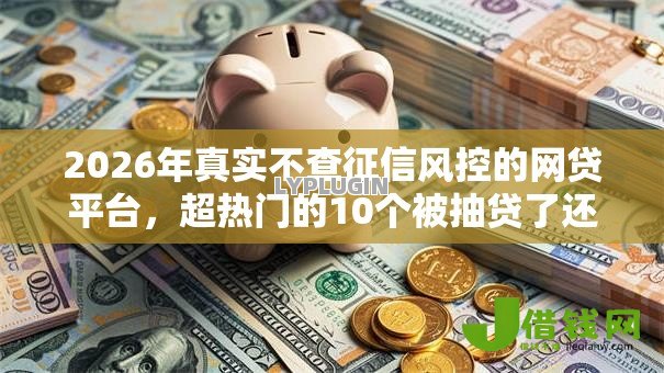 2026年真实不查征信风控的网贷平台，超热门的10个被抽贷了还能借钱的软件推荐