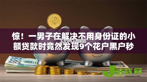 惊!一男子在解决不用身份证的小额贷款时竟然发现9个花户黑户秒下的口子,事后分享了出来 惊!一男子在解决不用身份证的小额贷款时竟然发现9个花户黑户秒下的口子,事后分享了出来