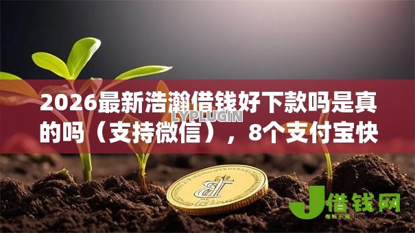 2026最新浩瀚借钱好下款吗是真的吗(支持微信),8个支付宝快贷轻松借app无私分享 2026最新浩瀚借钱好下款吗是真的吗(支持微信),8个支付宝快贷轻松借app无私分享