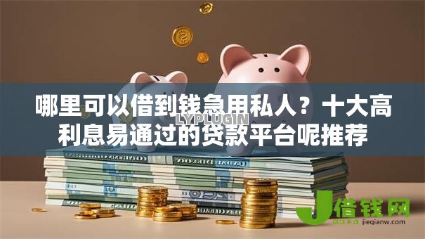 哪里可以借到钱急用私人？十大高利息易通过的贷款平台呢推荐