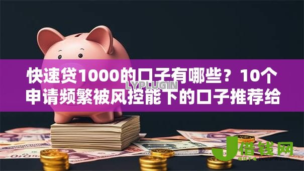 快速贷1000的口子有哪些?10个申请频繁被风控能下的口子推荐给你 快速贷1000的口子有哪些?10个申请频繁被风控能下的口子推荐给你