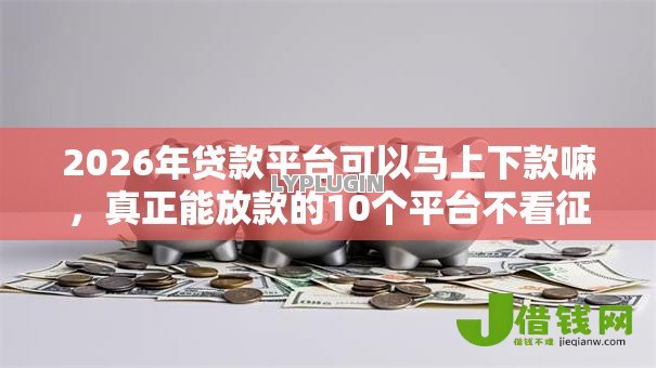 2026年贷款平台可以马上下款嘛,真正能放款的10个平台不看征信可以借到钱推荐 2026年贷款平台可以马上下款嘛,真正能放款的10个平台不看征信可以借到钱推荐