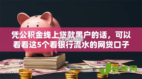 凭公积金线上贷款黑户的话,可以看看这5个看银行流水的网贷口子 凭公积金线上贷款黑户的话,可以看看这5个看银行流水的网贷口子