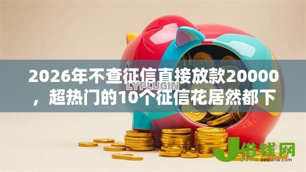 2026年不查征信直接放款20000,超热门的10个征信花居然都下款了的口子推荐 2026年不查征信直接放款20000,超热门的10个征信花居然都下款了的口子推荐
