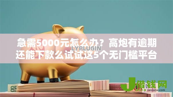 急需5000元怎么办?高炮有逾期还能下款么试试这5个无门槛平台 急需5000元怎么办?高炮有逾期还能下款么试试这5个无门槛平台