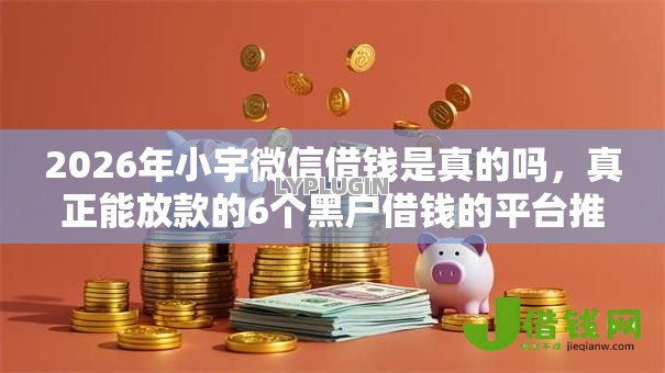 2026年小宇微信借钱是真的吗，真正能放款的6个黑户借钱的平台推荐