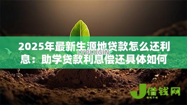 2025年最新生源地贷款怎么还利息:助学贷款利息偿还具体如何操作 2025年最新生源地贷款怎么还利息:助学贷款利息偿还具体如何操作