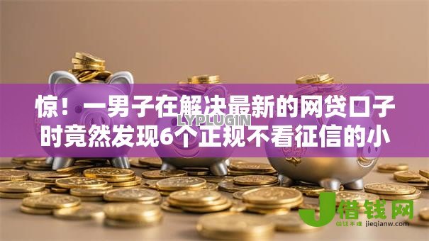 惊！一男子在解决最新的网贷口子时竟然发现6个正规不看征信的小额贷款口子，事后分享了出来