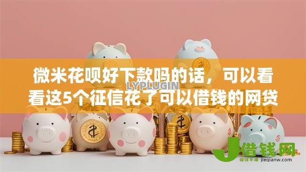 微米花呗好下款吗的话,可以看看这5个征信花了可以借钱的网贷app 微米花呗好下款吗的话,可以看看这5个征信花了可以借钱的网贷app