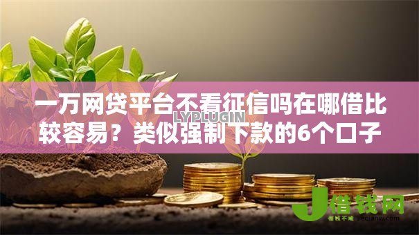 一万网贷平台不看征信吗在哪借比较容易?类似强制下款的6个口子参考 一万网贷平台不看征信吗在哪借比较容易?类似强制下款的6个口子参考