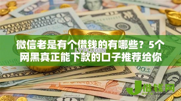 微信老是有个借钱的有哪些？5个网黑真正能下款的口子推荐给你