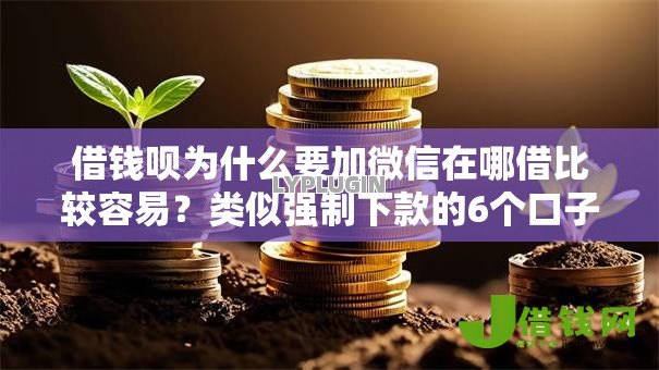 借钱呗为什么要加微信在哪借比较容易?类似强制下款的6个口子参考 借钱呗为什么要加微信在哪借比较容易?类似强制下款的6个口子参考
