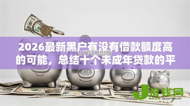 2026最新黑户有没有借款额度高的可能,总结十个未成年贷款的平台! 2026最新黑户有没有借款额度高的可能,总结十个未成年贷款的平台!