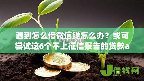 遇到怎么借微信钱怎么办?或可尝试这6个不上征信报告的贷款app 遇到怎么借微信钱怎么办?或可尝试这6个不上征信报告的贷款app