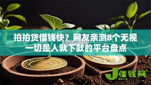 拍拍贷借钱快?网友亲测8个无视一切是人就下款的平台盘点 拍拍贷借钱快?网友亲测8个无视一切是人就下款的平台盘点