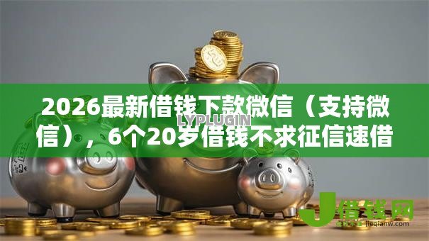 2026最新借钱下款微信（支持微信），6个20岁借钱不求征信速借平台无私分享