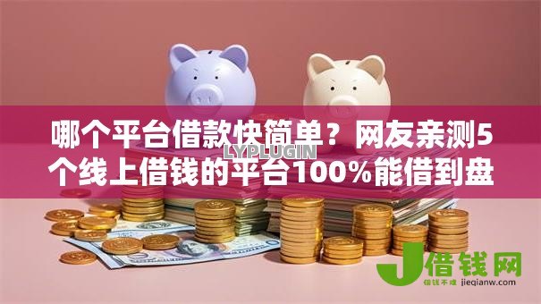 哪个平台借款快简单？网友亲测5个线上借钱的平台100%能借到盘点
