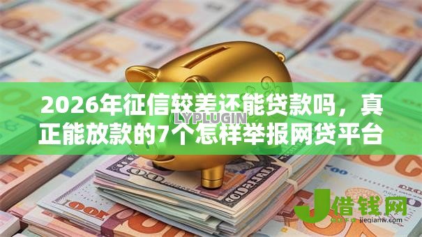 2026年征信较差还能贷款吗,真正能放款的7个怎样举报网贷平台推荐 2026年征信较差还能贷款吗,真正能放款的7个怎样举报网贷平台推荐
