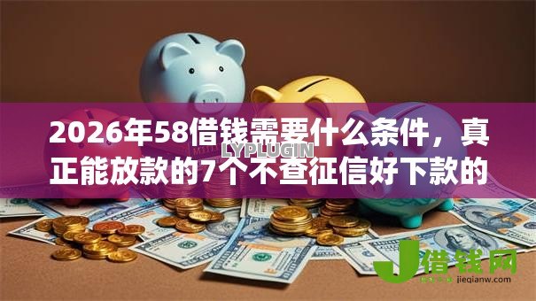 2026年58借钱需要什么条件,真正能放款的7个不查征信好下款的网贷app推荐 2026年58借钱需要什么条件,真正能放款的7个不查征信好下款的网贷app推荐