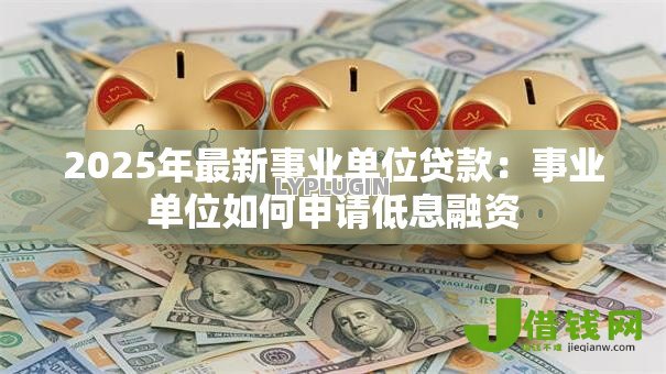 2025年最新事业单位贷款:事业单位如何申请低息融资 2025年最新事业单位贷款:事业单位如何申请低息融资