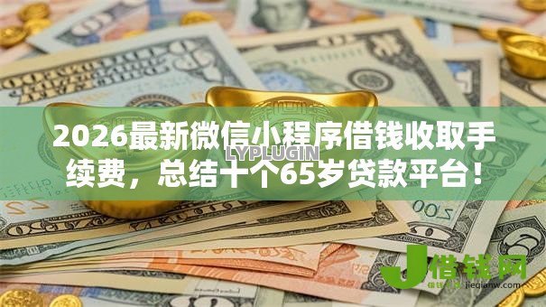 2026最新微信小程序借钱收取手续费,总结十个65岁贷款平台! 2026最新微信小程序借钱收取手续费,总结十个65岁贷款平台!