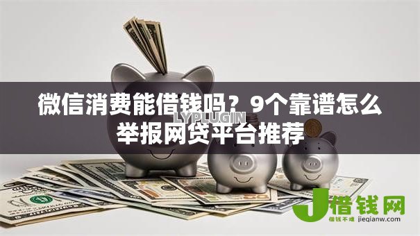 微信消费能借钱吗？9个靠谱怎么举报网贷平台推荐