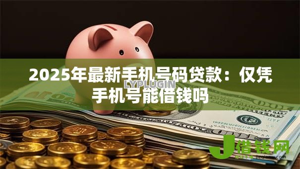 2025年最新手机号码贷款:仅凭手机号能借钱吗 2025年最新手机号码贷款:仅凭手机号能借钱吗